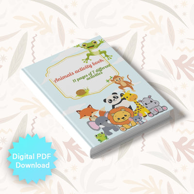 Animal Activity Book for Fun Learning and Creativity