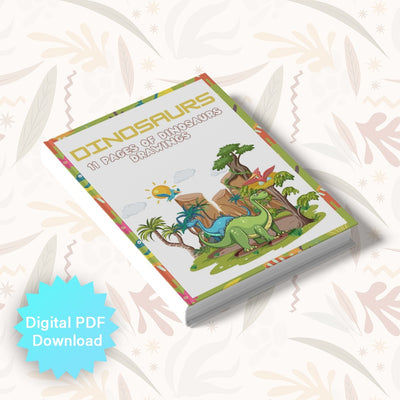 Dinosaurs coloring book